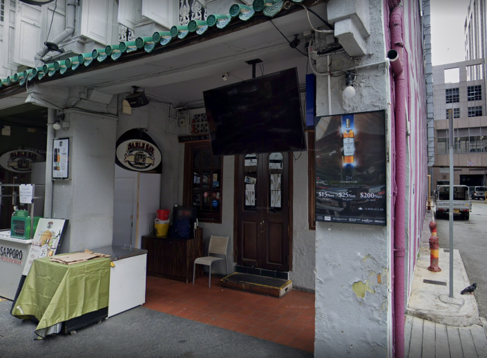 Outside entrance
